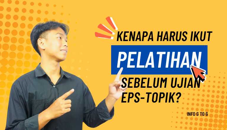 Ikut pelatihan bahasa Korea sebelum ujian, emang harus?